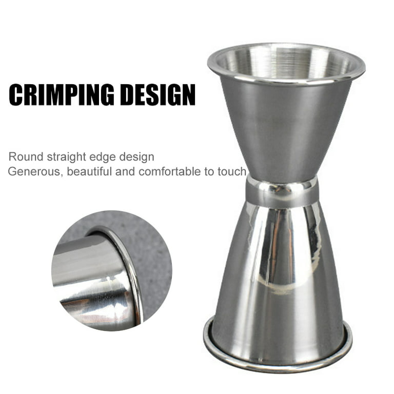Stainless Steel Magnetic & Red Measuring Cups - The Peppermill