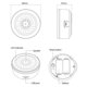 thumbnail image 4 of Sensor de luz y sonido ZigBee NEO 90DB con sirena integrada y alarma Tuya Smart Life, 4 of 7