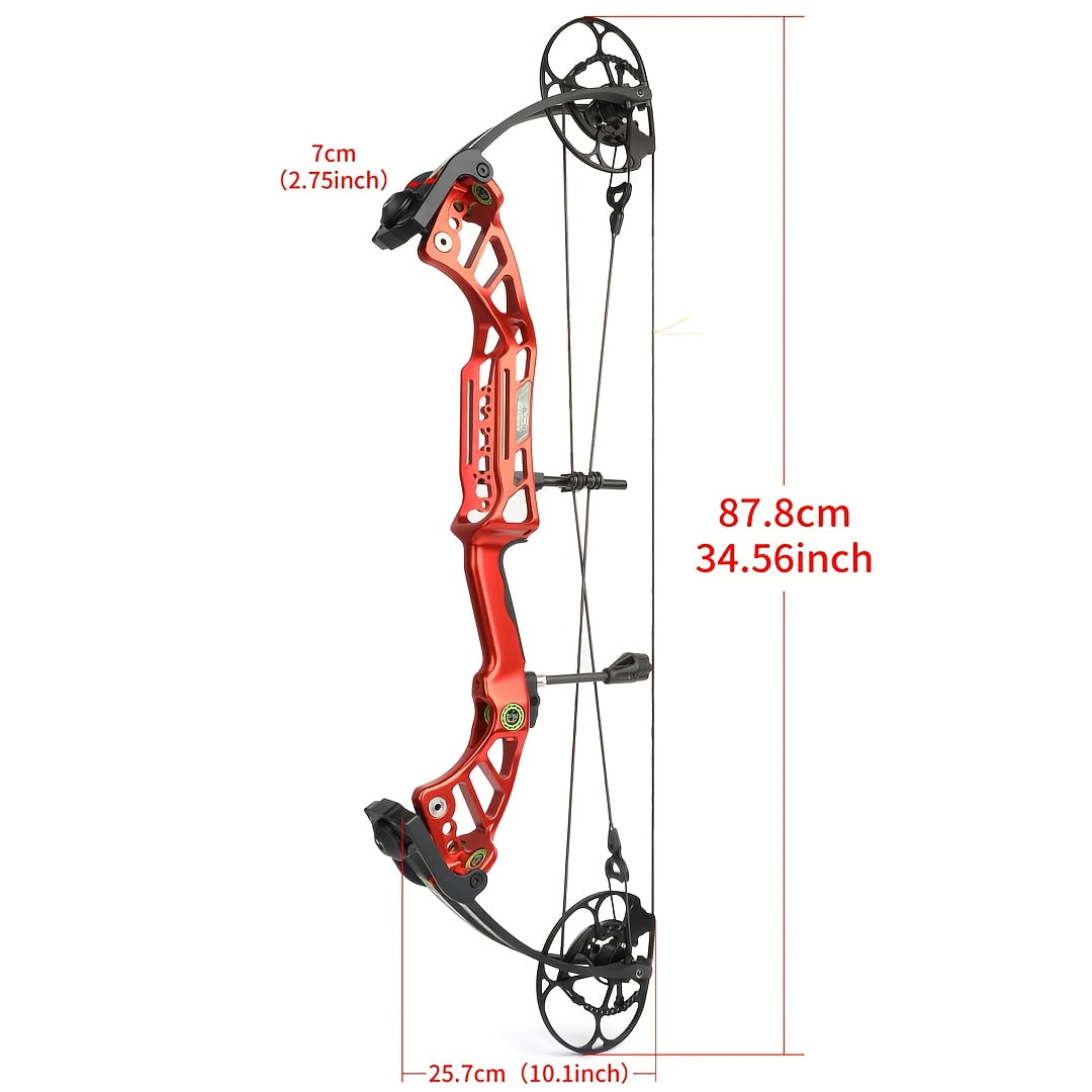 AMEYXGS Archery Compound Bow Set,  40-75 LBS, Adults And Beginners Outdoor Hunting/ Shooting /Target