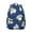 Dark-green-7, variant on Floral and Leopard Print Students Backpack Durable Outdoor Backpack with Artistic Wildflower and Butterfly Design, Adjustable Straps, Perfect for School and Travel