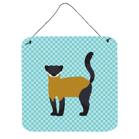 Yellow-Throated Marten Green Wall or Door Hanging Prints