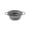 B002- Clear (Style B), variant on Kitchen Strainer, Collapsible Strainers for Kitchen, Colander for Kitchen, Vegetable Baskets for Kitchen, Silicone Strainer Basket, 13 X 4 Inch Diameter Perforated Design Drain