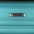 Elite Luggage Tustin 3Piece Hardside Spinner Luggage Set, Teal