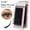 0.15 CC, variant on Qeelasee Matte Black Flat Lashes Extension 0.15 mm Mink Split Tips Individual False Eyelashes D Curl 8-15 mm