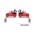 thumbnail image 2 of Patriotic Car and Home Entryway Decorations Set for Fourth of July Celebrations with Flag Design, 2 of 6
