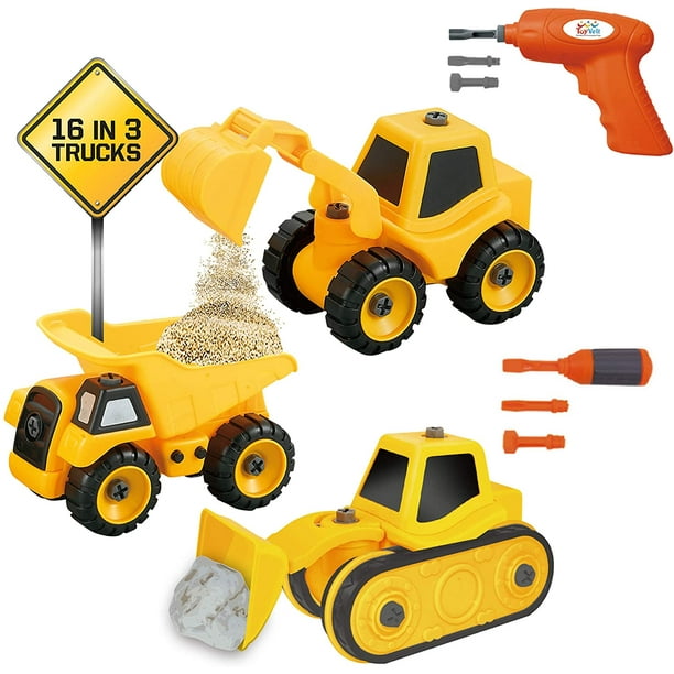 cat take apart digger