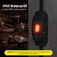 thumbnail image 5 of FIRMERST 1875W Outdoor Extension Cord with Waterproof Switch 6 Feet,2 Pack, 5 of 7