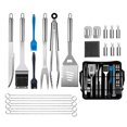 thumbnail image 2 of Stainless Steel Bbq Tools Set Barbecue Grilling Utensil Camping Outdoor Cooking Tool Set, 2 of 2