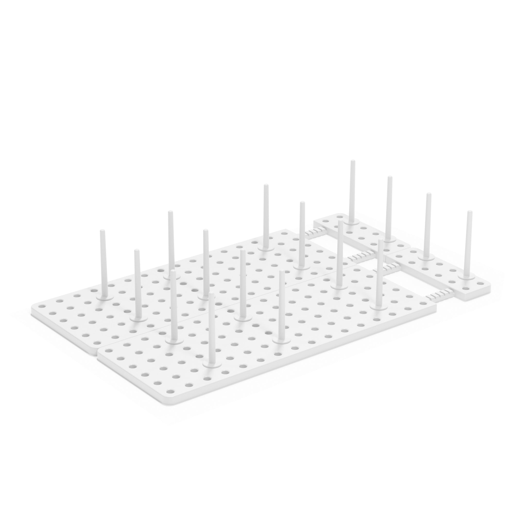 Umbra Peggy Kitchen Cupboard, Shelf and Drawer Organizer Tray Adjustable Storage System