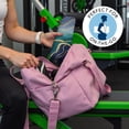 thumbnail image 5 of Blue Green Gold Marble Pattern Hot Yoga Mat Towel Non Slip for Hot Yoga - Quick-Drying Yoga Mat Cover with 4 Corner Pockets with Travel Bag - Hot Yoga Towel Non Slip 74"x26", 5 of 6