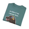 thumbnail image 3 of Labrador's Brain Dog Enthusiast Quote Graphic Funny Thinking Puppies Saying Men Women Unisex Garment-Dyed T-shirt, 3 of 4
