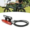 thumbnail image 4 of Electric Bicycle Brake Light, Electric Bike Tail Light ABS 24-48V All In One Warning  For Modification, 4 of 8