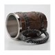 thumbnail image 4 of Mug Log Double Smaller Steel Mug Home, Coffee Mug, Tea Mug, Drinkware, Kitchenware, 4 of 5