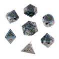 thumbnail image 4 of Dados poliédricos Juego De Mesa De Dados Poliédricos De Metal De 7 Piezas De 14 Mm, 4 of 8