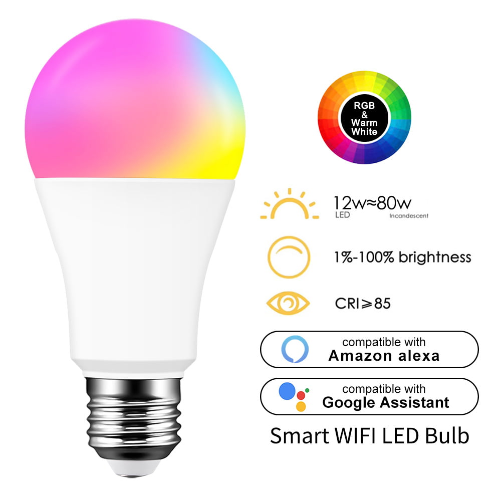 Details about   Smart Life WiFi LED RGB Bulb Works With Alexa and Google Assistant 