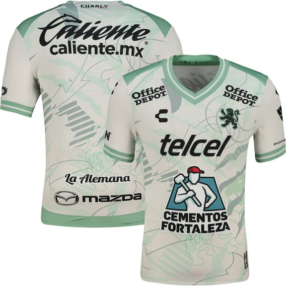 Men's Charly  Gray Club Leon 2025/26 Away Authentic Jersey