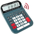 thumbnail image 2 of Calculators Office Desktop Calculator 12 Digit Large Lcd Display Real Voice Financial Accounting Home Office Supplies Creative Calculator, 2 of 7