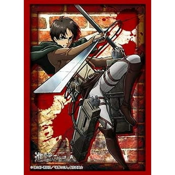 Attack on Titan Eren Yeager Trading Character Sleeve Card Game Anime Vol.1350