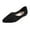 Black, variant on CAIXAI Womens Ballet Flats Womens Square Toe On Ballet Comfortable Casual Walking Shoes