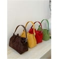thumbnail image 6 of Women Vintage Suede Handbags Tote Handbag Drawstring Bucket Bag Slouchy Crossbody Shoulder Bag Satchel Everyday Purse, 6 of 7