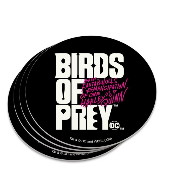 Birds of Prey Movie Logo Novelty Coaster Set
