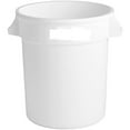 thumbnail image 4 of TrueCraftware- 20 Gallon Round Trash Can 19-1/2" Diameter x 23" Height White Color- Wastebasket Garbage Bin Recycling Bin Kitchen Bathroom Bedroom Office Trash can, 4 of 5