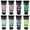 8 Forest Colors, variant on AUREUO Metallic Acrylic Paint Set - 8 Essential Colors 0.71 fl oz / 21ml Tubes Gold Silver Art Paints for Crafts Decor Rich Pigments Non-Toxic Painting Supplies for Artists