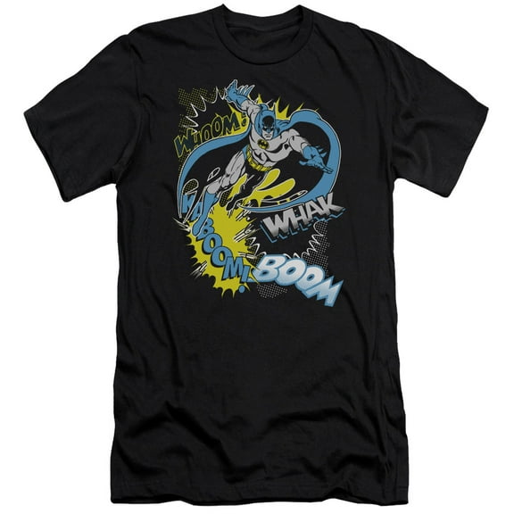 Batman Bat Effects S/S Adult 30/1 T-Shirt Black