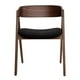 thumbnail image 3 of Set De 2 Sillas Victoria Negra Estilo Natural Sala Comedor Cocina, 3 of 4
