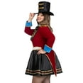 thumbnail image 3 of Leg Avenue Women's Plus Size Classic Ringmaster Halloween Costume, Multicolor, 3X-4X, 3 of 5