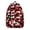 Geometric Square Red, variant on Geometric Square Red Pattern Backpack for School, Cute School Bag with Adjustable Shoulder Straps and Padded Back, 15.7"x11.8"x5.5"