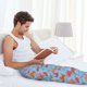 thumbnail image 5 of Balery Flamingo Pantalones de pijama para hombre, pijama ultraligero, pantalón de descanso-Medium, 5 of 6