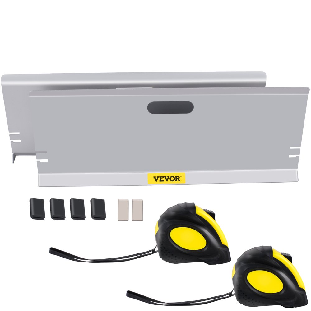 VEVOR Wheel Alignment Tool, Toe Plates without Probes, Aluminum Alloy