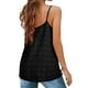 thumbnail image 5 of Moda mujer verano Casual tirantes telescópicos Color sólido Tops Sling chaleco Pompotops  qyievc1479, 5 of 7