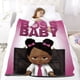 thumbnail image 5 of Bebé Jefe Niña Africana anti-pilling, suave, ligera, esponjosa y acogedora de lujo para hogar y cocina – Perfecta para niños y adultos,180X120cm, 5 of 6