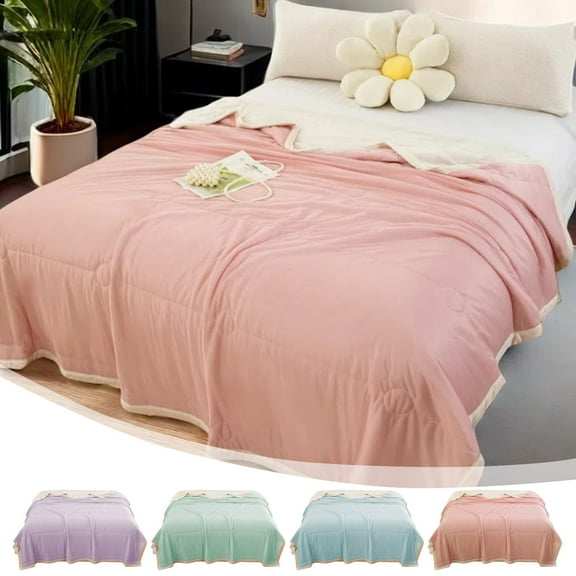 VBODN Quilts For Queen Bed,King Size Quilt,Full/Queen Quilt,All Ages,Machine Washable Quilt for Home Dormitory