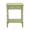 thumbnail image 1 of Decmode 31 Inch Traditional One-Drawer Wooden Side Table, 1 of 3