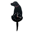 thumbnail image 1 of Reloj de pared oscilante con diseño de cola de Nashermulating de dibujos animados de acrílico, funciona con pilas AA Negro, 1 of 6