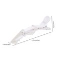 thumbnail image 4 of Pinzas De Peluquería Clips Barber Durable Plastic Dual Port Design Salon Supplies White 6pcs Ndcxsfigh Cuidado Belleza, 4 of 4