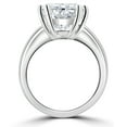 thumbnail image 2 of Pompeii Certified 4.00Ct Radiant Cut Diamond Engagement Ring White Gold Lab Grown (G,VS), 2 of 5