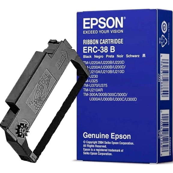 Epson erc-38 pos black nylon ribbon
