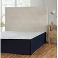 thumbnail image 4 of Mainstays 6-Piece Navy Bed in a Bag Bedding Set with Sheets, Shams, and Bed Skirt, Twin/Twin XL, 4 of 11