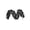 A, variant on Orangide Halloween Decorations Black Garland with Skeleton Leaves Gothic Spooky Faux Needle Wreath for Fireplace Mantel Staircase Wall Window Indoor Outdoor Haunted Setup
