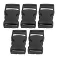thumbnail image 2 of 5Pcs Quick Side Release Buckles Heavy Duty Side Buckle Clips Plastic Buckle Snaps Clips For Luggage Straps Backpack Repairing, 2 of 8