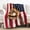 Us Flag2, variant on US Flag Throw Blanket Gifts for Women Girls Boys, America Retro Decor for Couch Bed Sofa Travelling Camping, Birthday Christmas Soft Cozy Lightweight Blankets for Kids Adults 50"x60"