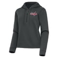 thumbnail image 2 of Women's Antigua  Pewter Washington Capitals Contemporary Quarter-Zip Hoodie, 2 of 3