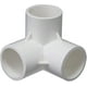 thumbnail image 1 of Conectores de tubería de PVC de 3 vías, accesorios tridimensionales, conectores de muebles, marco de invernadero (32 mm, 4 piezas) (hy), 1 of 4