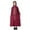 2483Red5068, variant on Rggeeun Toddler Exquisite Embroidered Hooded Dress Robe For Girls Elegant Lace Trim Long Sleeve Party Gown With Floral Applique Relaxed Fit Casual O-Neck Sundress