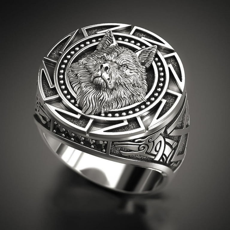 Cheap wolf rings sale