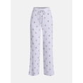 thumbnail image 6 of Joyspun Women's Cozy Lounge Collection Hacci Knit Sleep Pants, Sizes XS-3X, 6 of 6